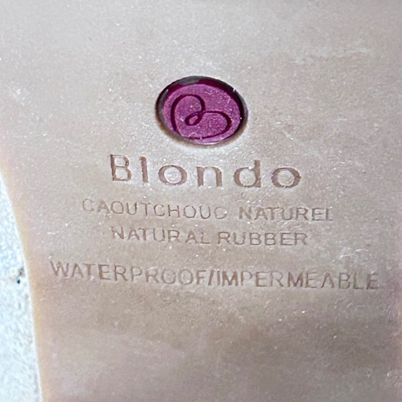 Blondo Waterproof‎ Suede Braided Zip Ankle Boots Women's Size 77 - Picture 6 of 12